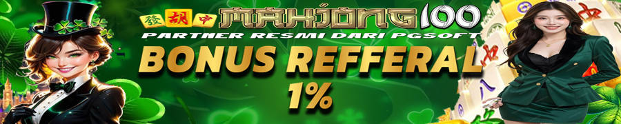 slot resmi bonus refferal 1%